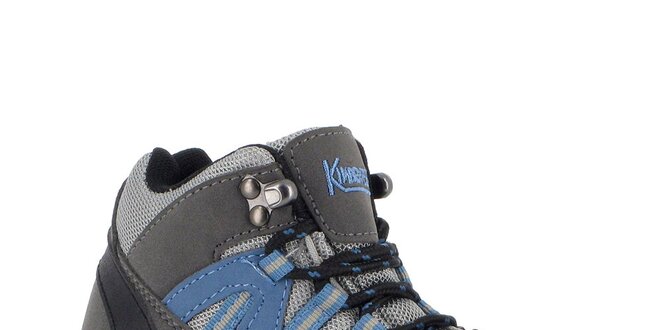 Dámske modré outdoorové topánky Kimberfeel