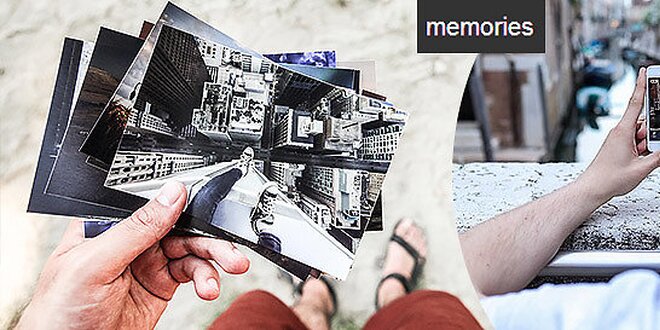 Zmeňte spomienky na tlačené fotografie