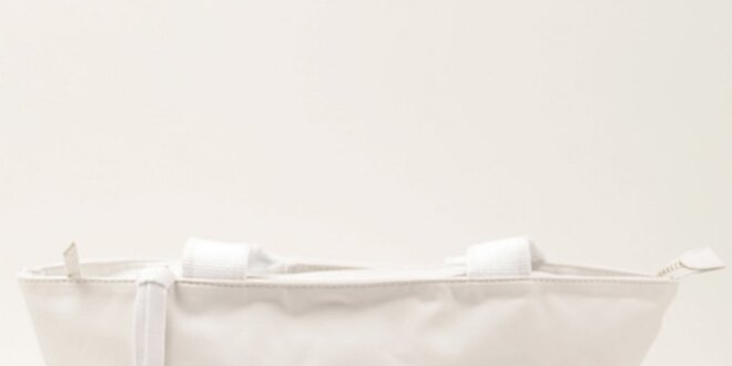 Dámska biela kabelka s dvomi ušami U.S. Polo