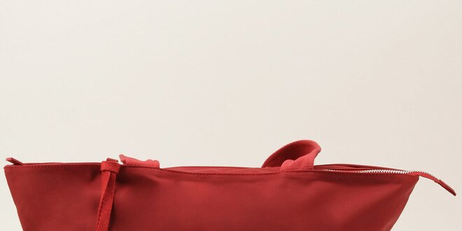 Dámska veľká červená kabelka s dvomi ušami U.S. Polo