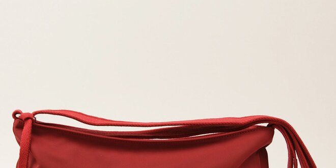 Dámska červená kabelka s jedným uchom U.S. Polo