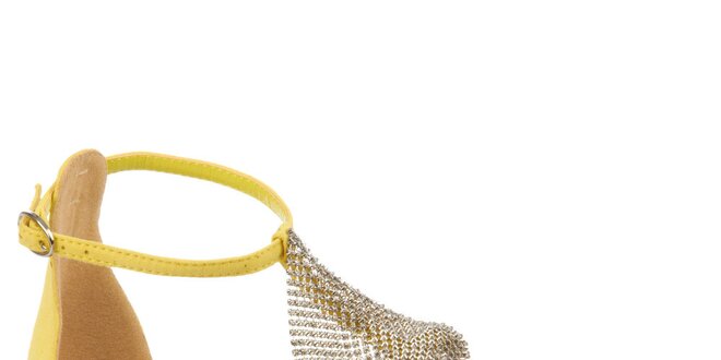 Dámske žlté sandále Betsy