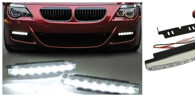LED denné svietenie na auto