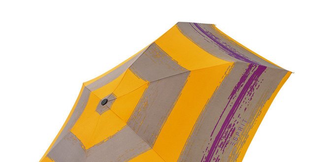 Pruhovaný skladací dáždnik Esprit