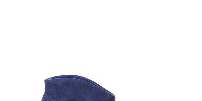 Dámske modré kotníkové topánky Steve Madden