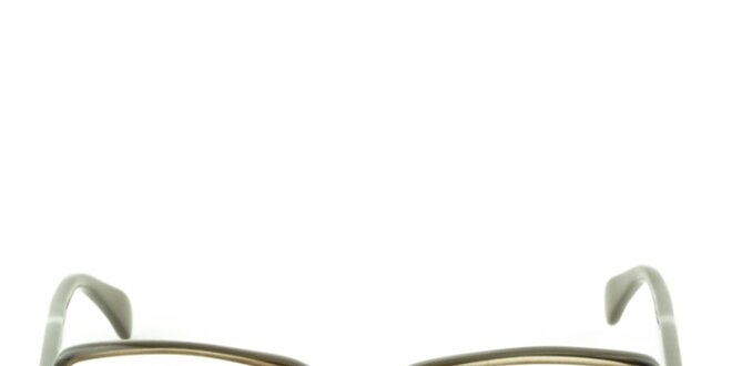 Dámske hnedé okuliarové obrúčky Giorgio Armani