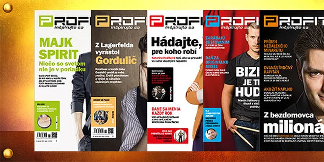 Ročné predplatné časopisu Profit