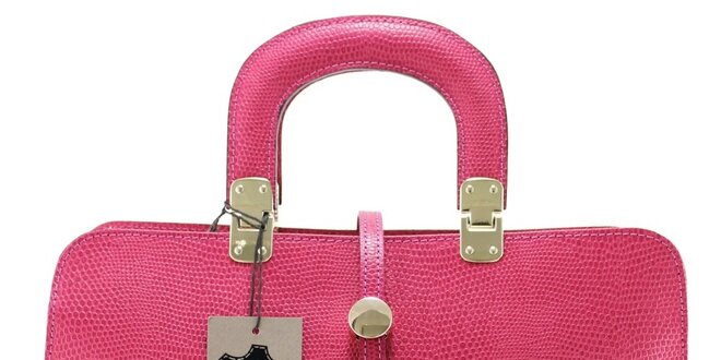 Dámska ružová vzorovaná kabelka Florence Bags