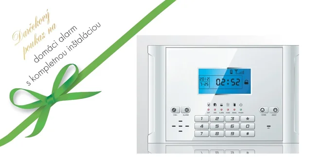 Domáci alarm EVOLUTION II. pre bezpečnosť vášho domova