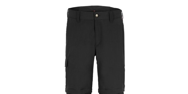 Pánske čierne odopínateľné funkčné nohavice Maier