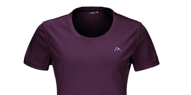 Dámske fialové funkčné tričko s krátkym rukávom Maier