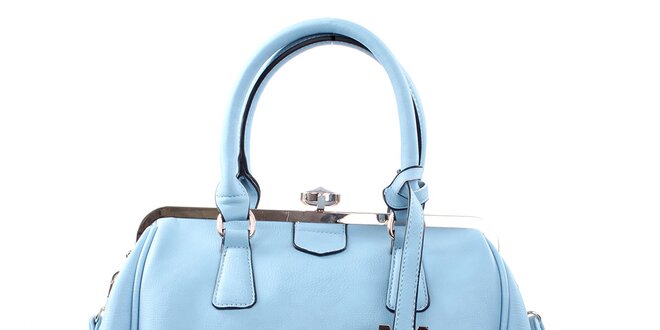 Dámska elegantná svetlo modrá kabelka Bessie