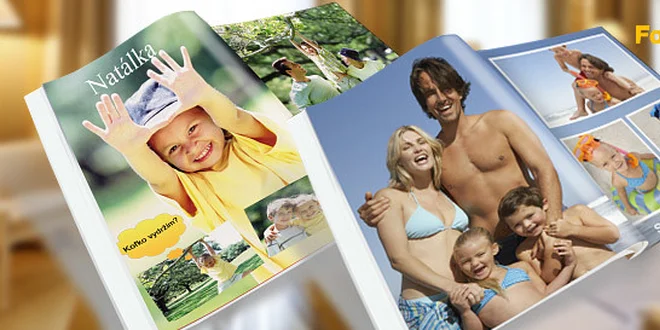 Fotokniha z vlastných fotografií