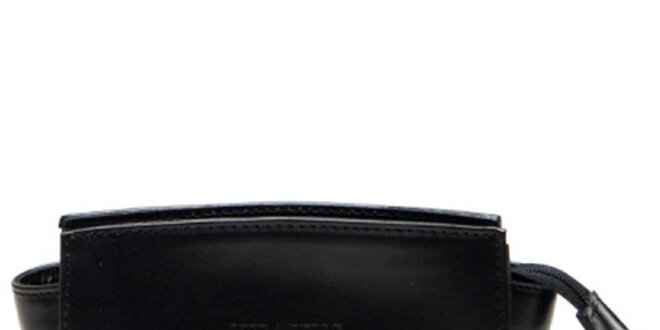 Dámska čierna minimalistická kabelka Luisa Vannini