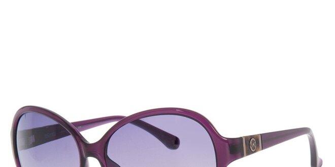 Dámske tmavo fialové slnečné okuliare Michael Kors
