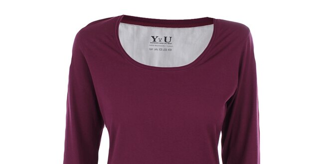 Dámske černicové tričko YU Feelwear
