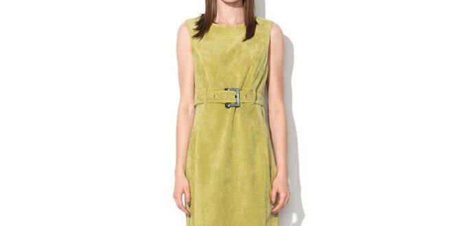 Dámske limetkovo zelené šaty Roccobarocco