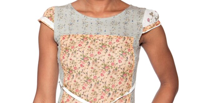 Dámske dlhé tričko s kvetinovým vzorom Ian Mosh