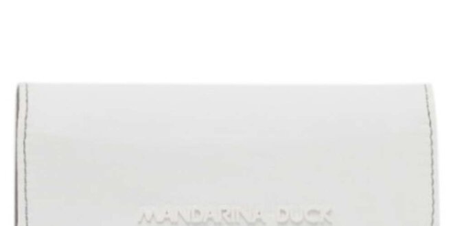 Dámska bielo-šedá peňaženka Mandarina Duck