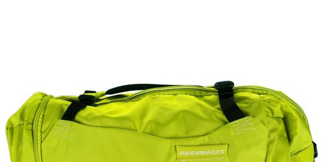 Zelená športová taška Mandarina Duck