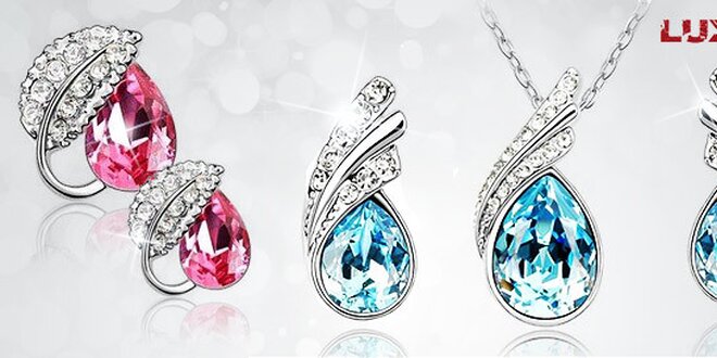 Elegantný set šperkov Swarovski Elements