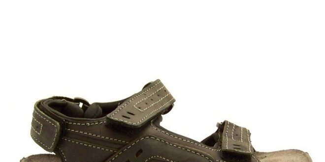 Pánske čierne trekové sandále Numero Uno