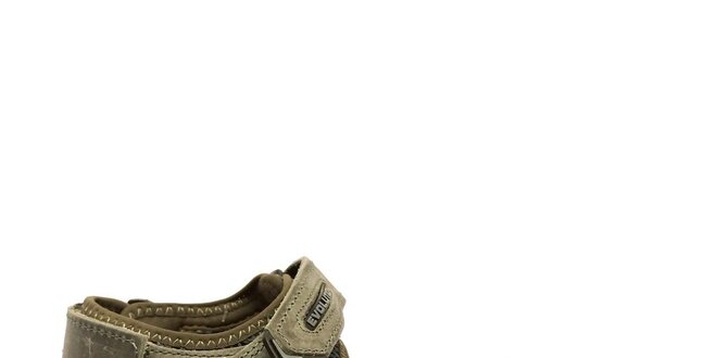Pánske šedé trekové sandále Numero Uno