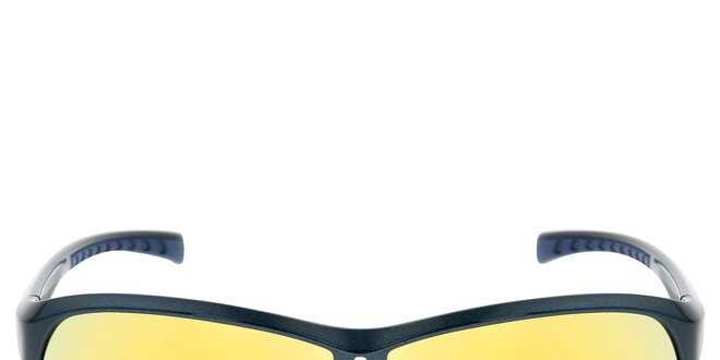 Modré slnečné okuliare so žltými sklami Red Bull