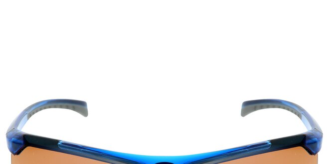 Modré slnečné okuliare so šedými sklami Red Bull