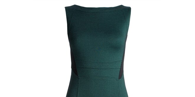 Dámske zelené púzdrové šaty JDC London
