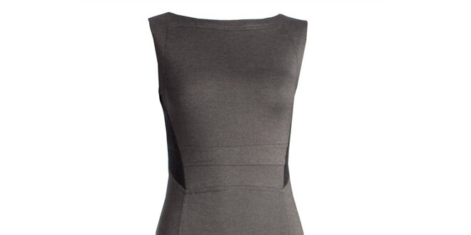 Dámske šedé púzdrové šaty JDC London