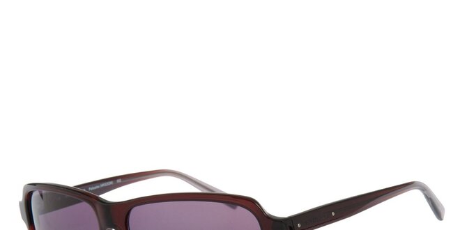 Pánske vínovo-šedé slnečné okuliare Michael Kors