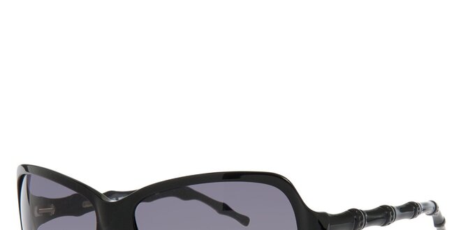 Dámske čierne slnečné okuliare Michael Kors s ozdobnými stranicami