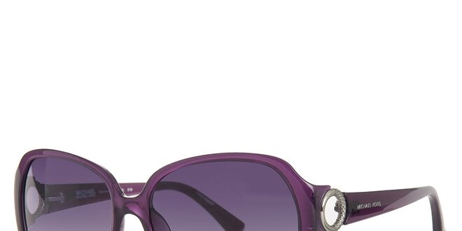 Dámske purpurové slnečné okuliare Michael Kors