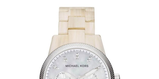 Dámske hodinky s perleťovým ciferníkom Michael Kors