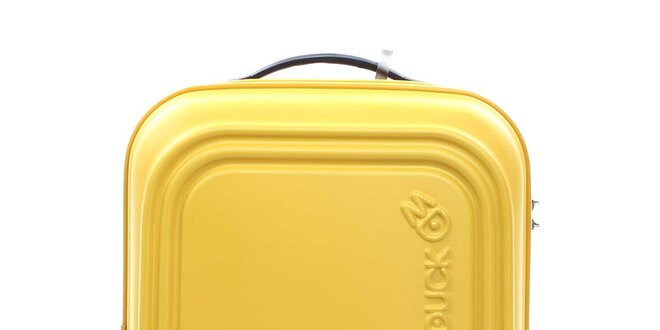 Žltý cestovný kufor s TSA zámkom Mandarina Duck