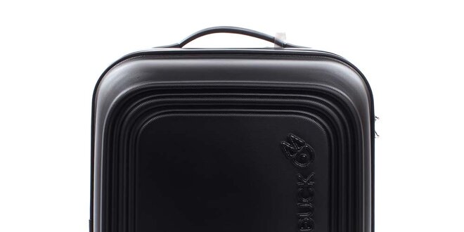 Čierny cestovný kufor na kolieskach Mandarina Duck