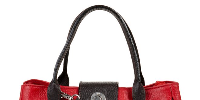 Dámska malá červeno-čierna kabelka Giulia
