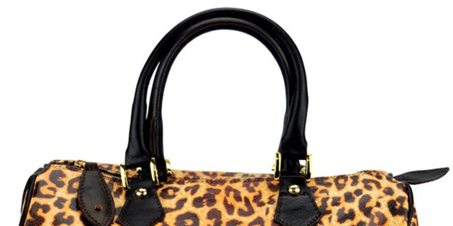 Dámska kabelka s leopardím vzorom Giulia