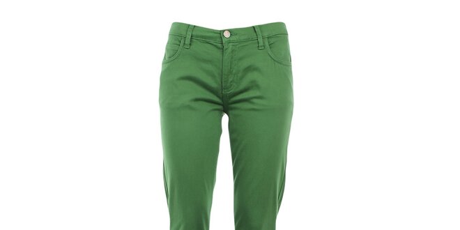 Dámske zelené skinny nohavice Monkee Genes