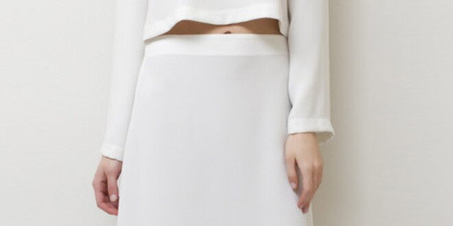 Dámska biela sukňa Mija