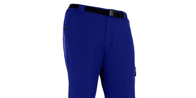 Pánske modré outdoorové nohavice s opaskom Izas