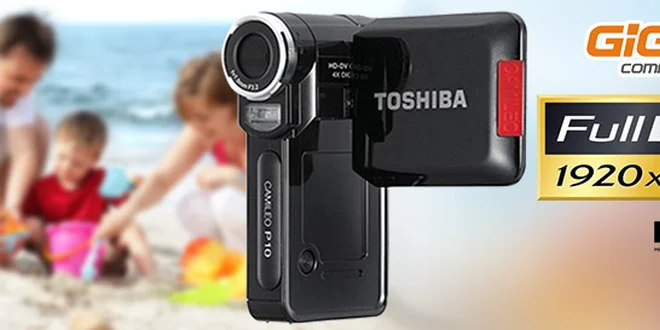 Digitálna kamera Toshiba Camileo P10 čierna