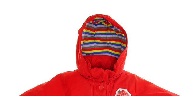 Detský červený kabátik Tuc Tuc