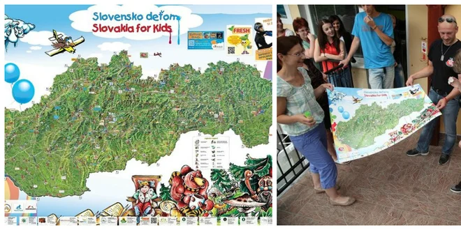 Super mapa na prázdniny ;)