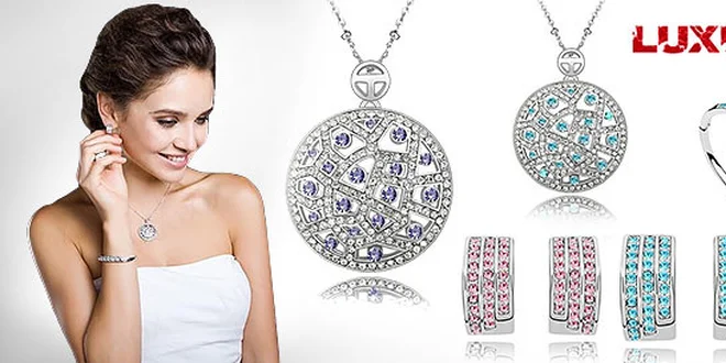 Krásna a farebná súprava Swarovski Elements