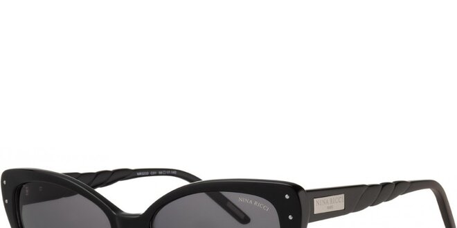 Dámske čierne slnečné okuliare Nina Ricci