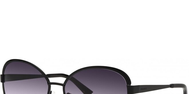 Dámske čierne slnečné okuliare s gradientnými sklami Nina Ricci