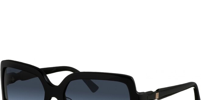 Dámske hranaté čierne slnečné okuliare Nina Ricci