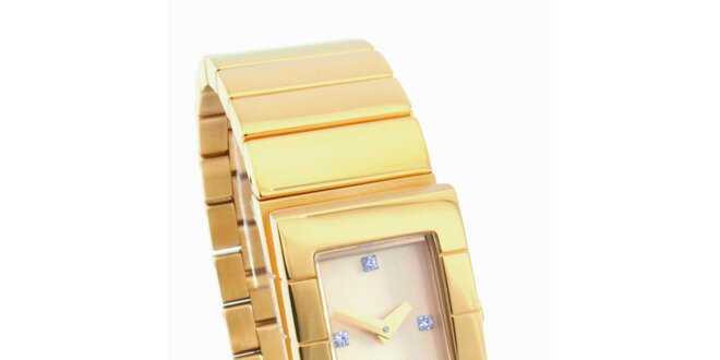 Dámske zlaté oceľové hodinky Dolce & Gabbana